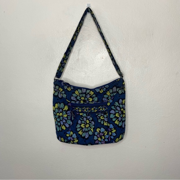 Vera Bradley Shoulder Bag Purse indigo Pop - Picture 4 of 9